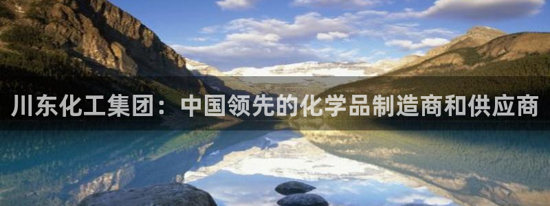 球盟会APP下载：川东化工集团：中国领先的化学品制造商和供应
