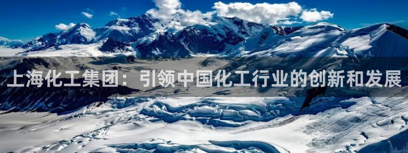 球盟会用的客服聊天是哪个软件：上海化工集团：引领中国化工行业