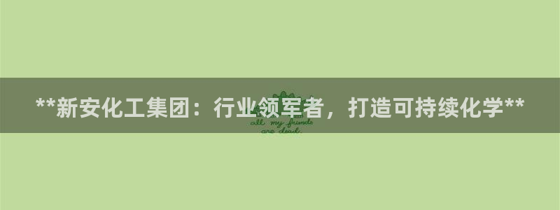 球盟会官方版下载地址：**新安化工集团：行业领军者，打造可持