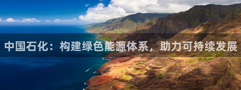 球盟会体验金球奖吗：中国石化：构建绿色能源体系，助力可持续发