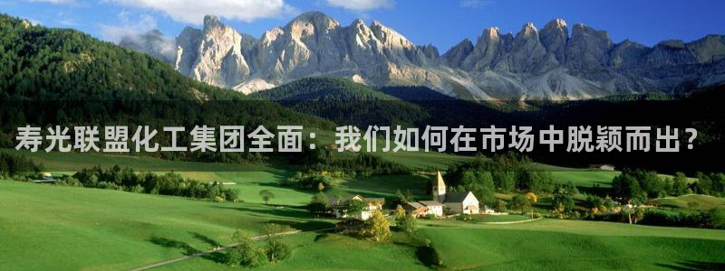 球盟会网页版登陆：寿光联盟化工集团全面：我们如何在市场中脱颖