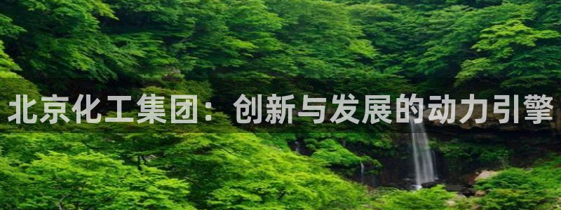 球盟会网页版：北京化工集团：创新与发展的动力引擎