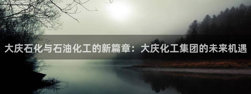 球盟会和中欧合作吗:大庆石化与石油化工的新篇章:大庆化工集团