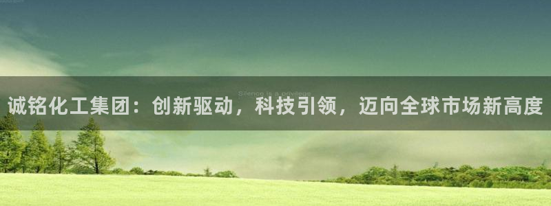 球盟会乐虎：诚铭化工集团：创新驱动，科技引领，迈向全球市场新