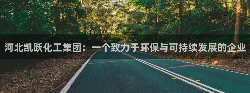 球盟会和中欧会的区别：河北凯跃化工集团：一个致力于环保与可持