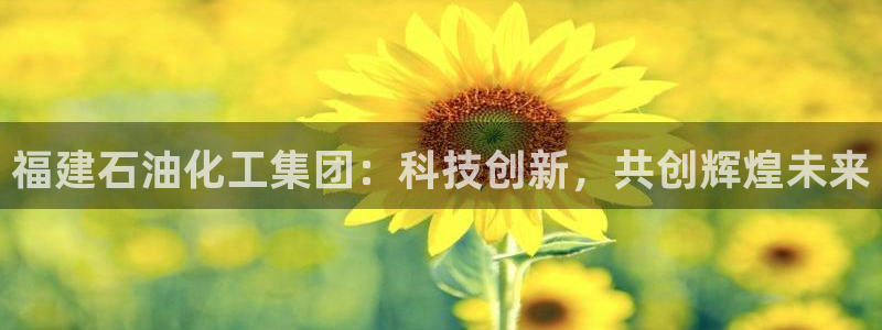 球盟会能提现吗：福建石油化工集团：科技创新，共创辉煌未来