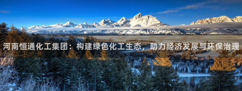 球盟会综合体育平台：河南恒通化工集团：构建绿色化工生态，助力