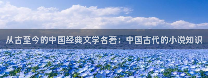 七猫精品小说：从古至今的中国经典文学名著：中国古代的小说知识